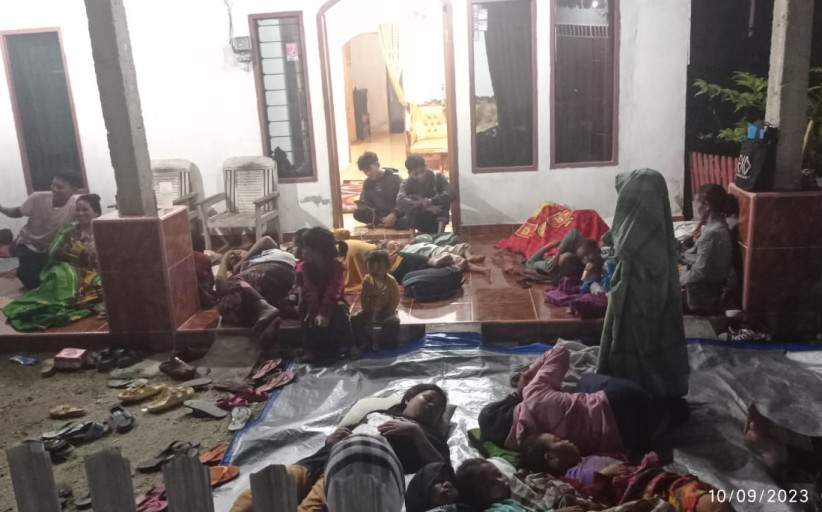 Gempa Guncang Donggala, 3.780 Warga Mengungsi